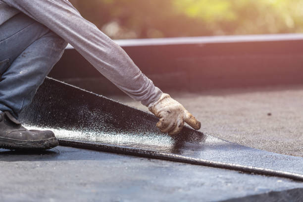 Professional Emergency Waterproofing technician working in Hillsdale, NJ
